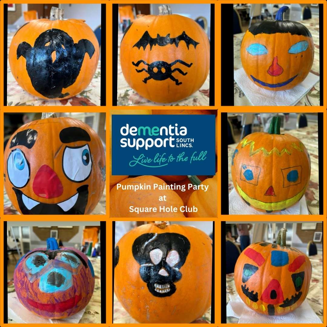 Pumpkin Painting at Square Hole Club