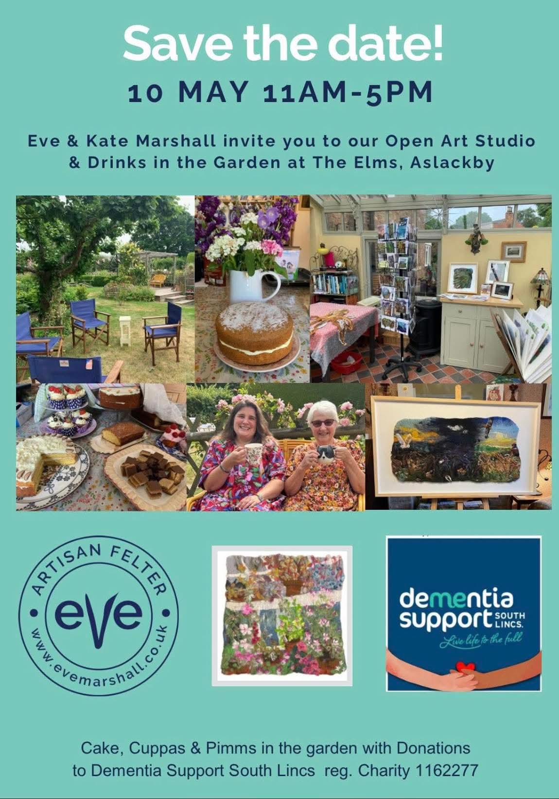 Open Art Studio in Aslackby on 10th May