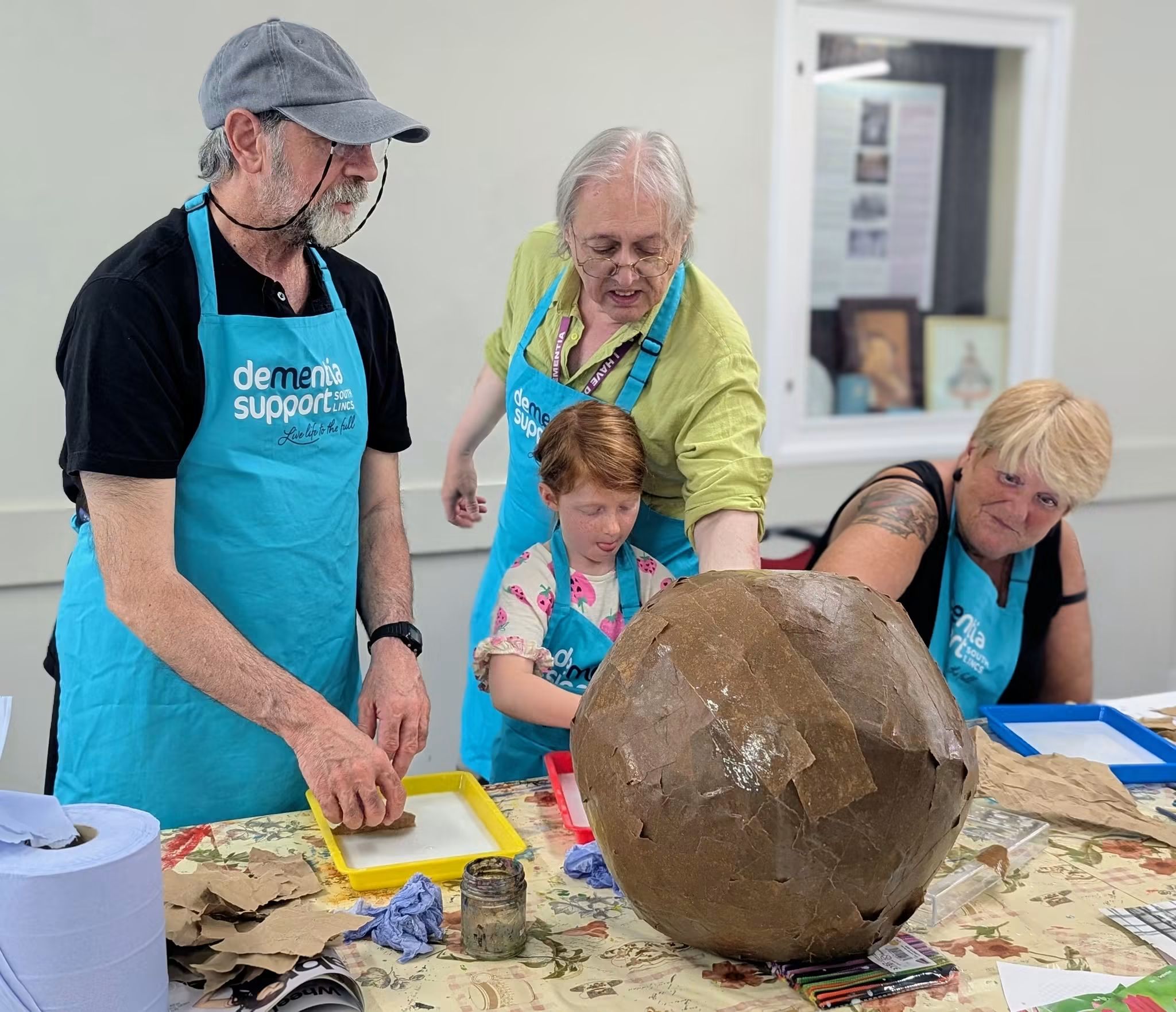 Paper Mâché at Art Group