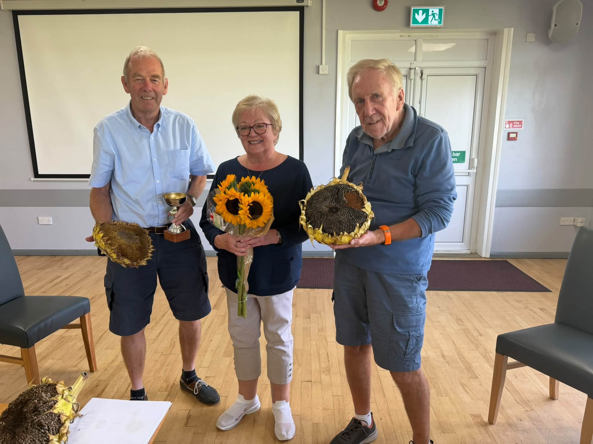 Pizzas and Sunflowers at Square Hole Club